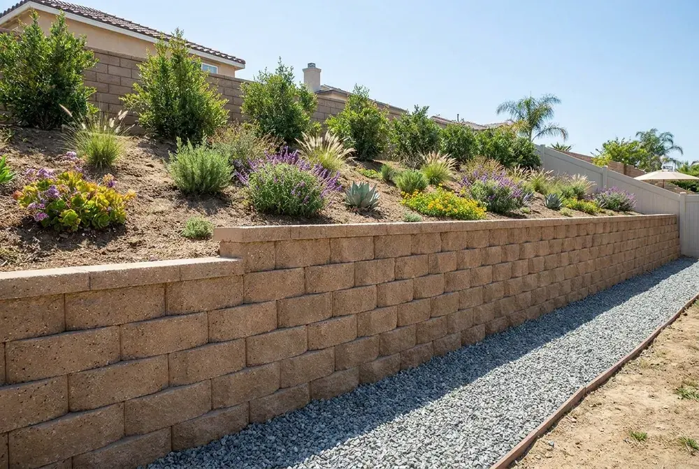 Retaining Walls in Corona, CA